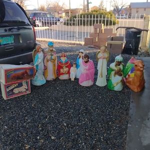 Nativity set